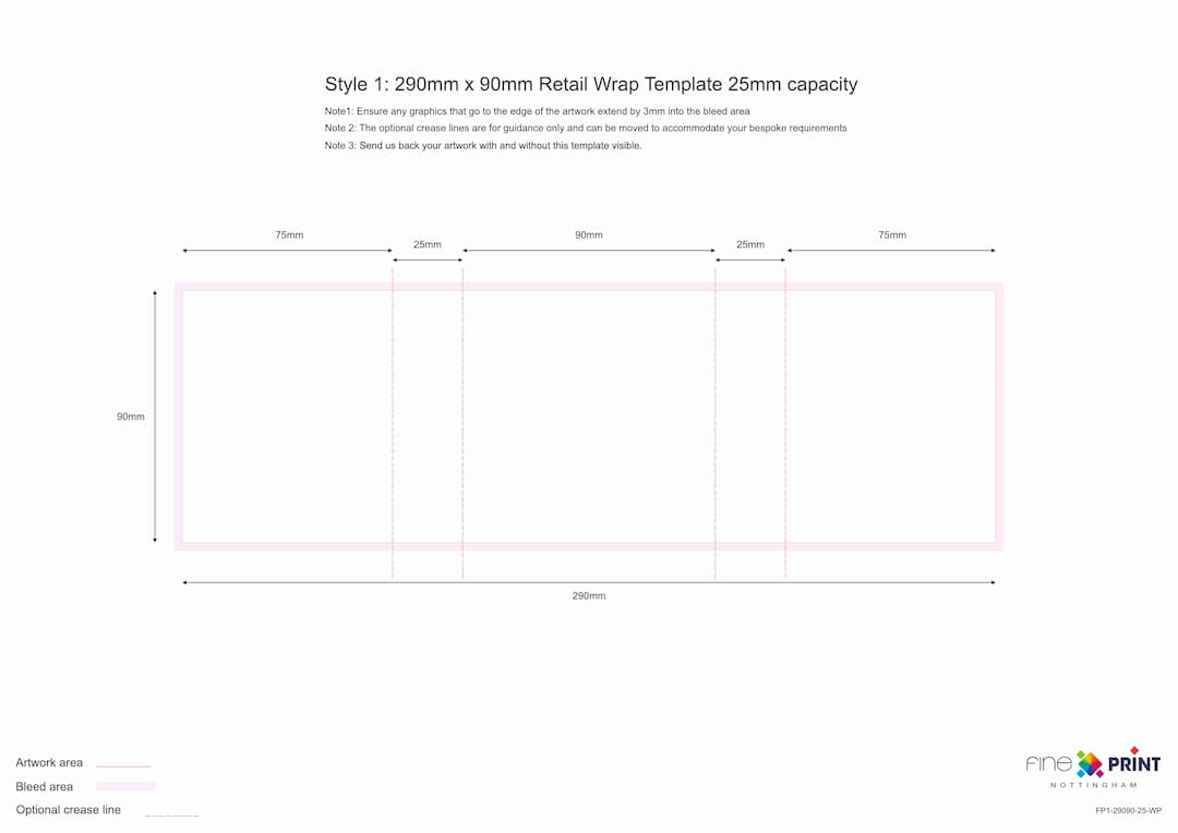 Sock Wrap template